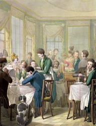 The Restaurant in the Palais Royal, 1831